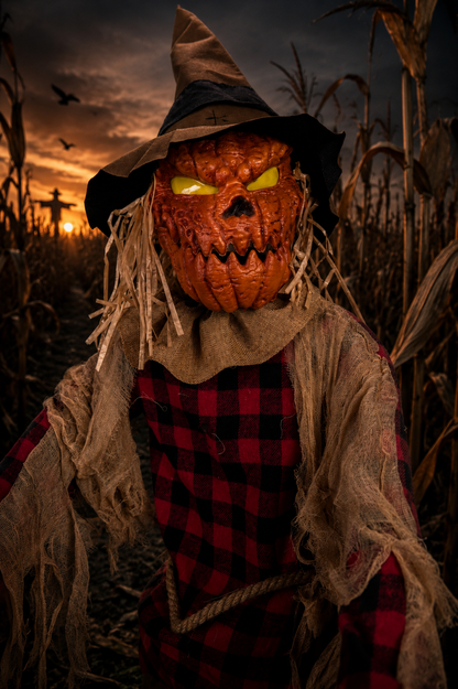 Twiggs AI-Powered Talking Scarecrow Animatronic