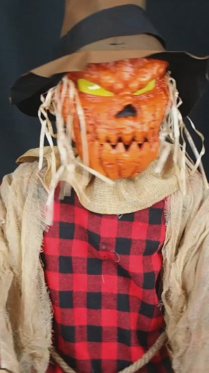 Twiggs AI-Powered Talking Scarecrow Animatronic