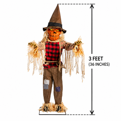 Twiggs AI-Powered Talking Scarecrow Animatronic
